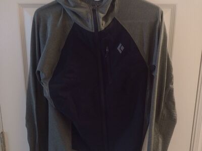 Black Diamond Coefficient LT Hybrid Hoody - Men's Medium Green Black