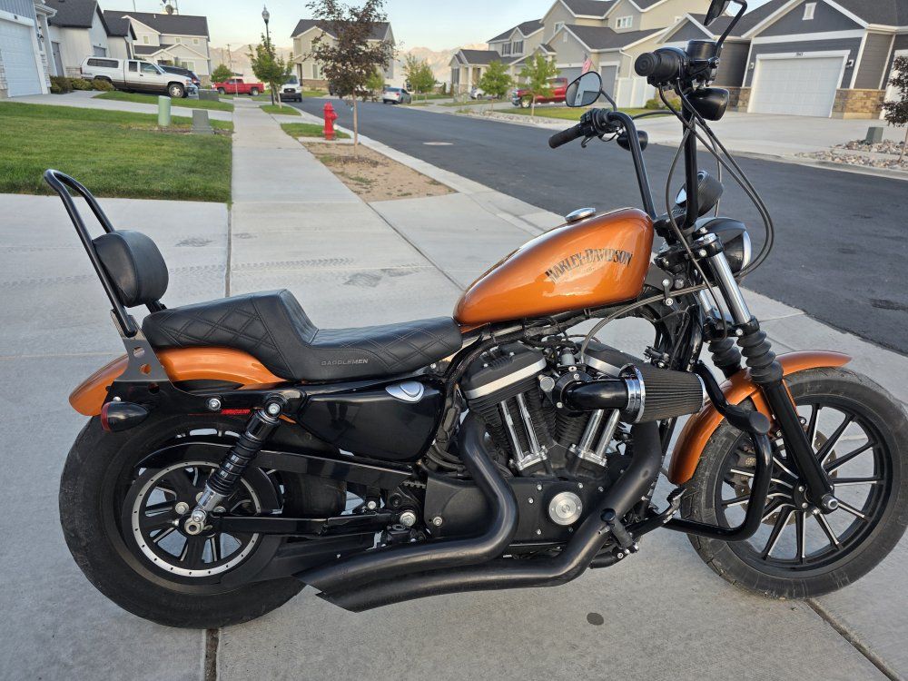 2014 Harley-Davidson 883 XL Orange