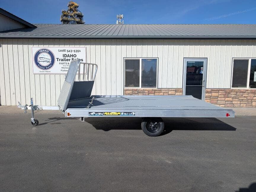 2026 Aluma 8612D 100'x12' Two Place Drive-On/Off Snow Trailer 2.2K