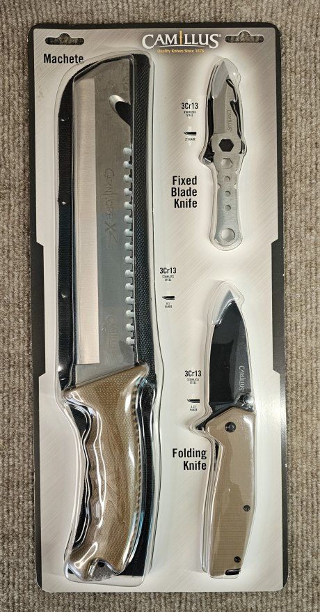 Camillus Machete Carnivore X Fixed Blade Knife