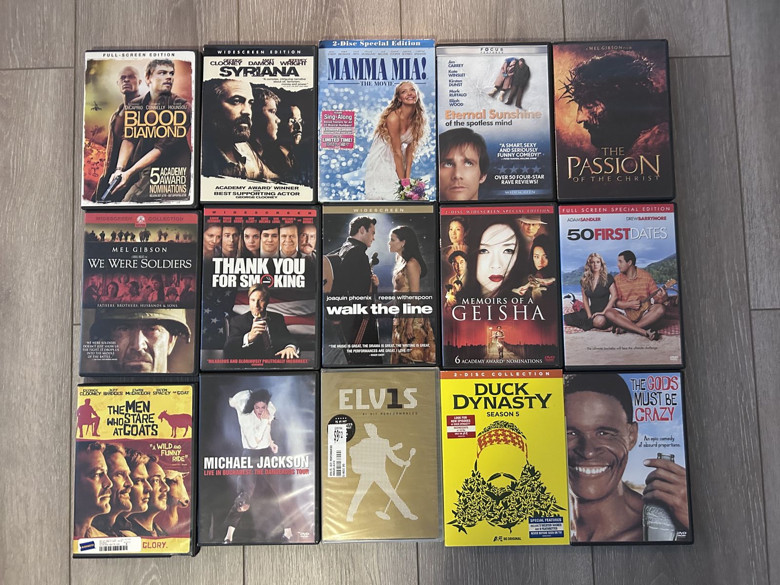 Assorted DVDs 