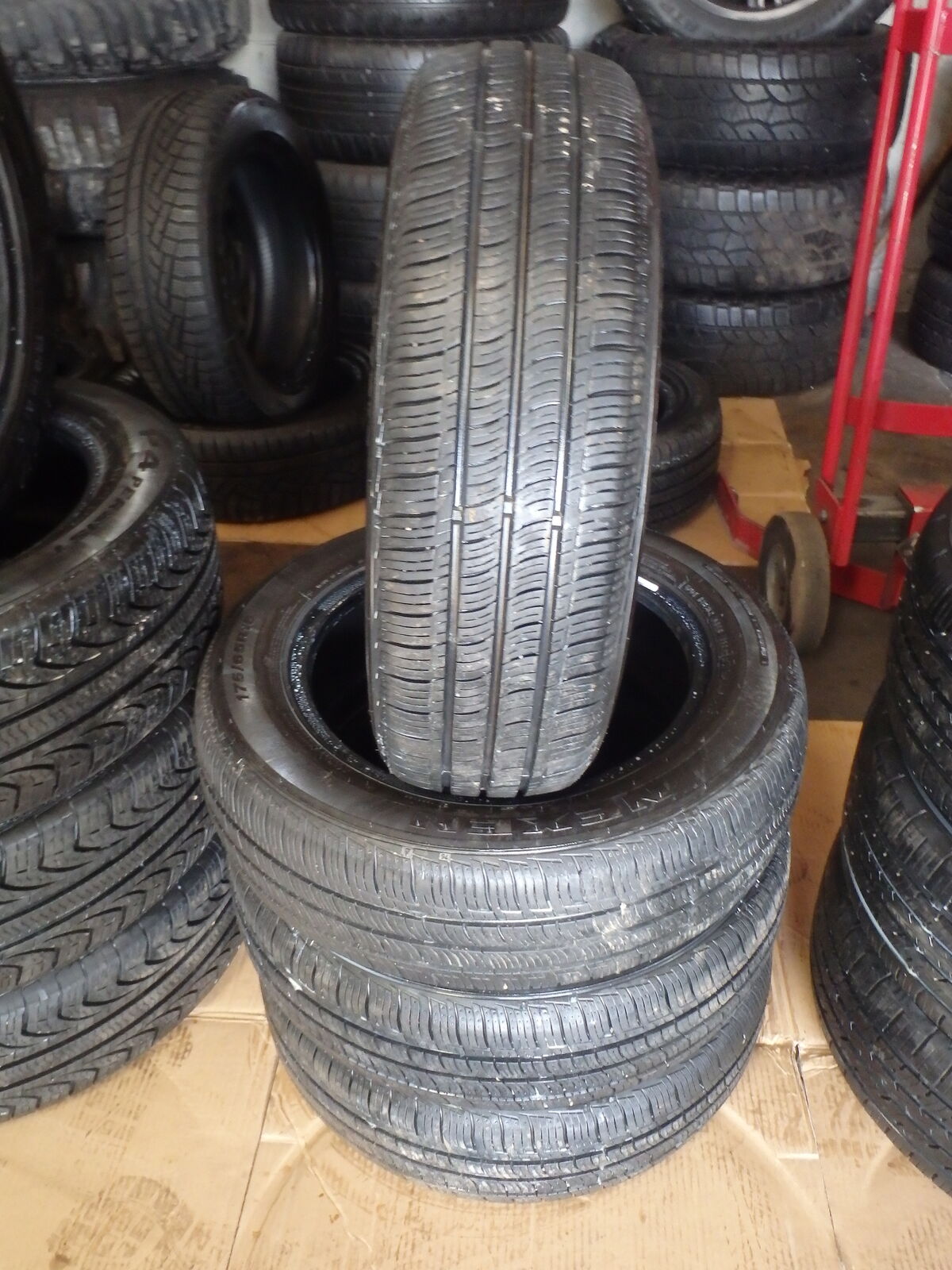 175/65R15 NEXEN N PRIZ AH5 SET OF USED TIRES