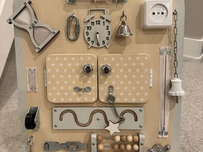 Toddler busy board