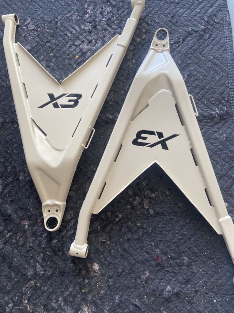 Can Am X3 A-arm Weld On Taco Kit (gusset)