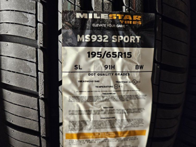 195/65r15 milestar ms932 sport