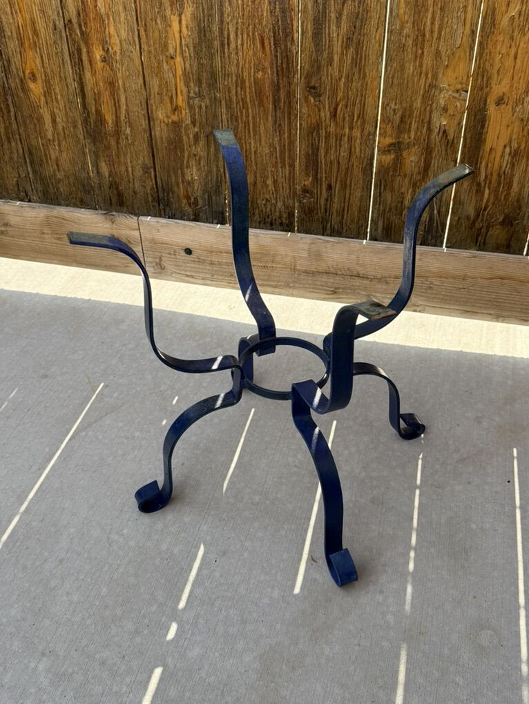 Metal Table Base Only