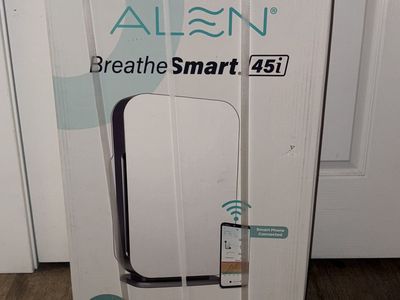 NEW Alen BreatheSmart 45i Pure 4 Speed Ionic White HEPA Air Purifier
