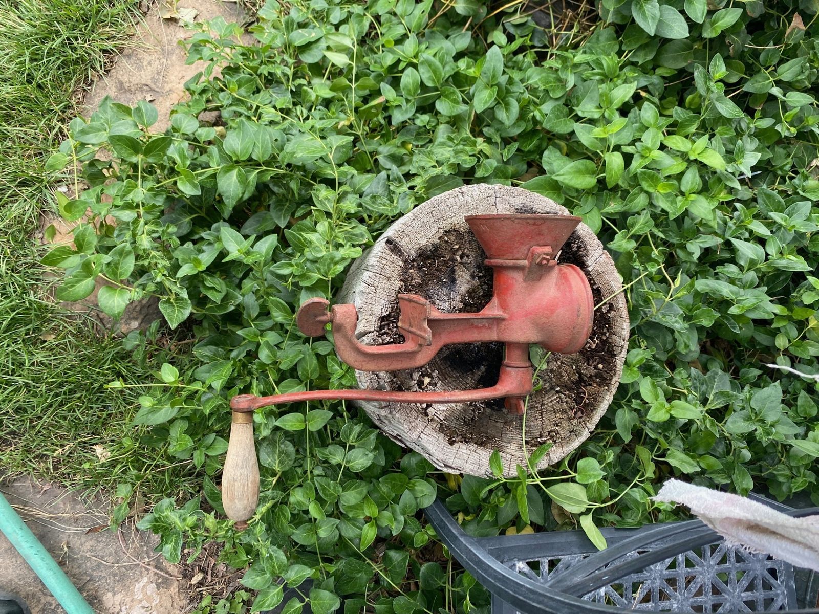 Old Wheat Grinder