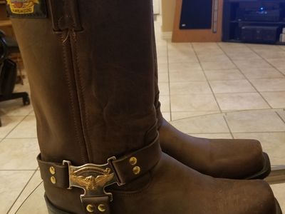 Harley Harness Boots