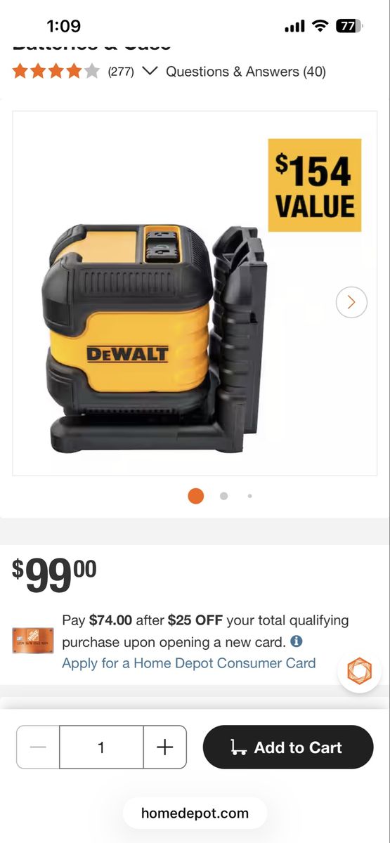 Dewalt Line Lazer