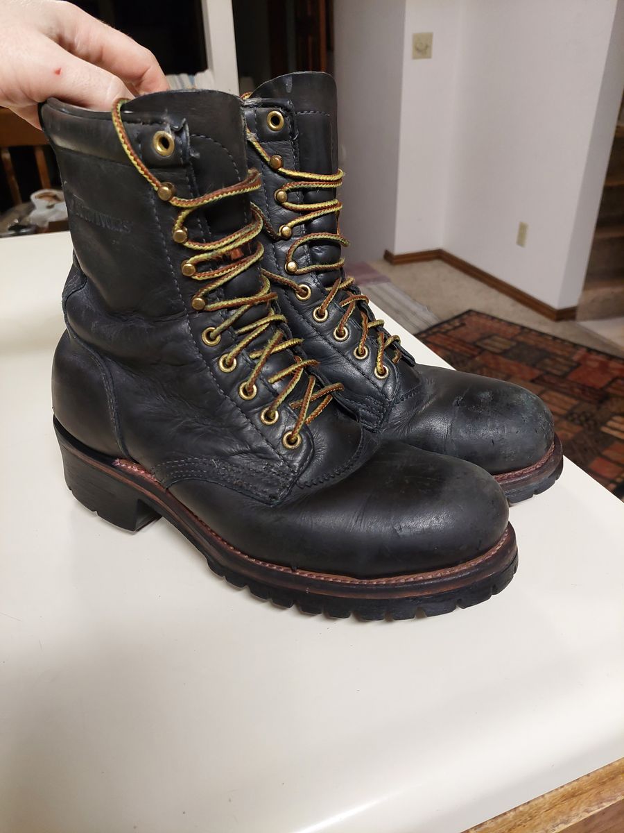 Vintage Herman Survivor Boots - Real deal handmade Leather boots