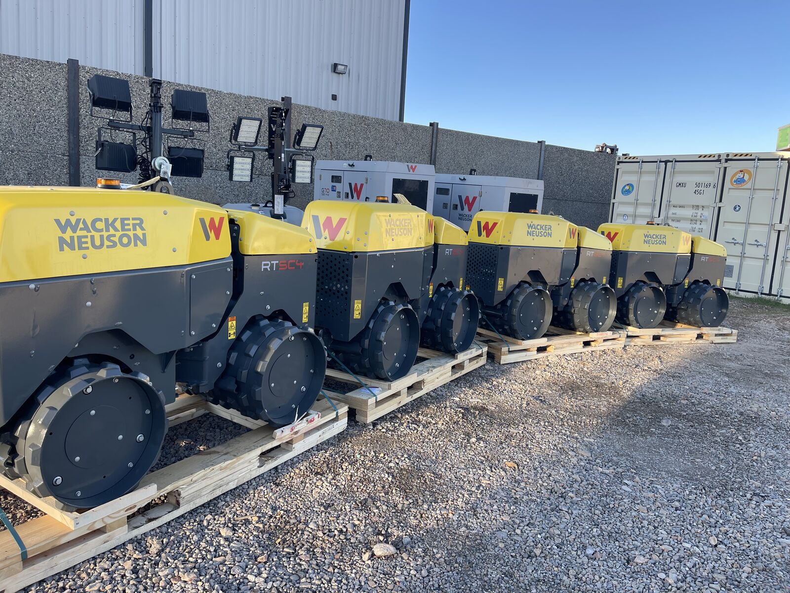 2025 New! *In Stock* 3.99% Wacker Neuson RTD-SC4 Trench Compactor (Id.1391)