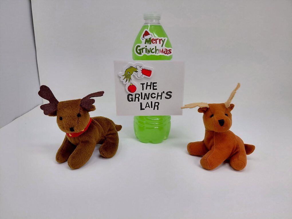 Vintage Plush Mini Reindeer