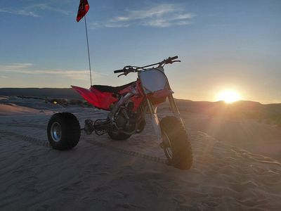 Custom Built Trike Dune Bike: Honda CRF Conversion - Fun in the Sand!