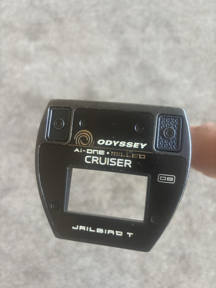 Odyssey Ai-One Milled Cruiser Jailbird T Putter Golf Club - 37 inches (counter balanced)
