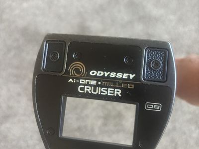 Odyssey Ai-One Milled Cruiser Jailbird T Putter Golf Club - 37 inches (counter balanced)