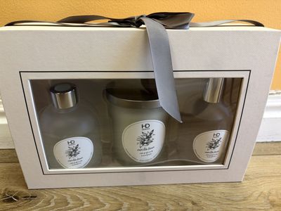 HD Designs Vanilla Bean Home Fragrance Gift Set