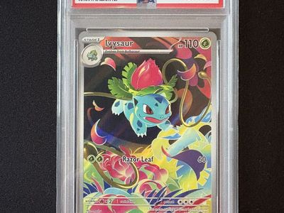 2025 Pokemon Ivysaur Illustration Rare 134 PSA 10