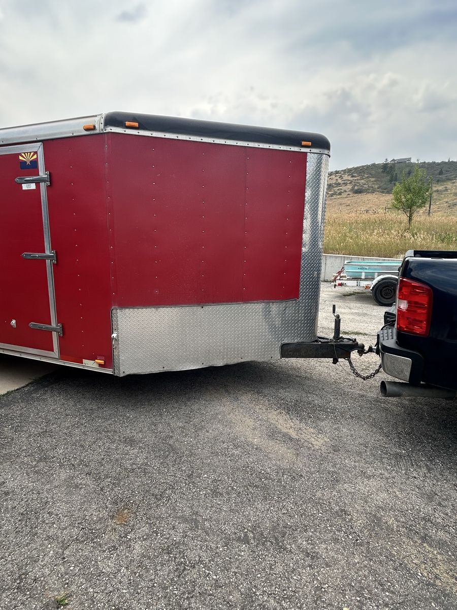 Enclosed Car Hauler Trailer