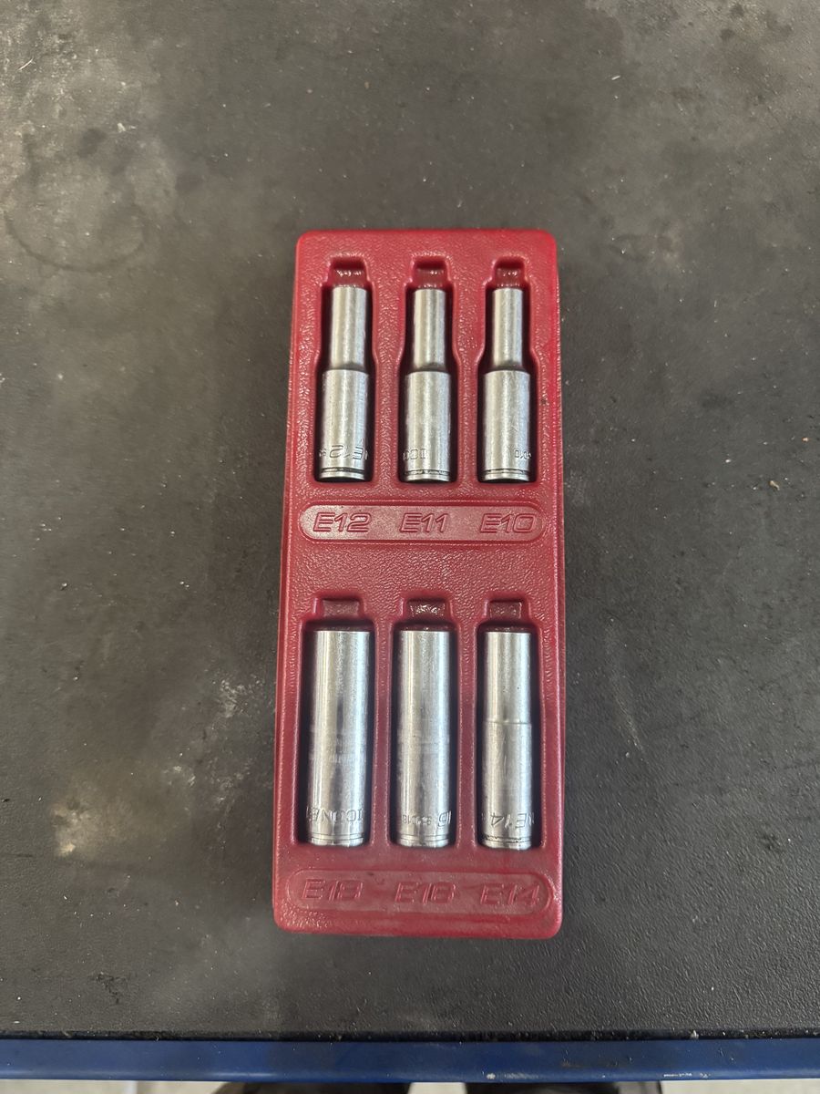 ICON External Torx Socket Set E10 to E16