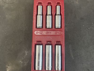 ICON External Torx Socket Set E10 to E16