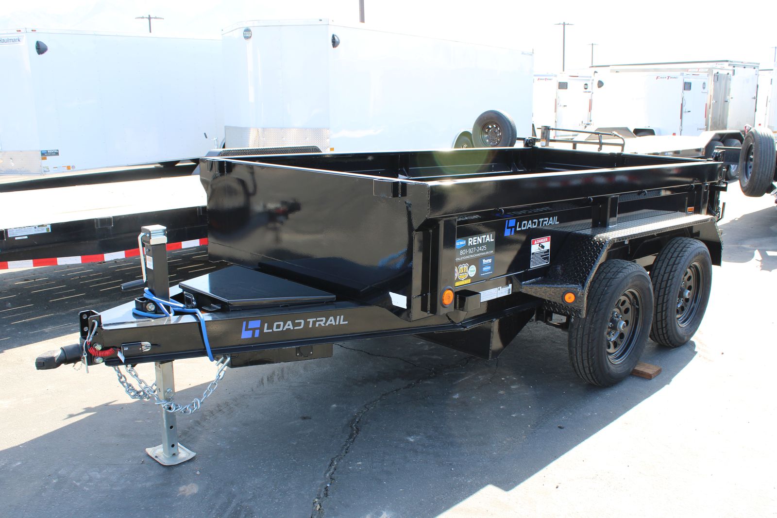 5x10 DUMP TRAILER - RENTAL - ONLY $50 A DAY