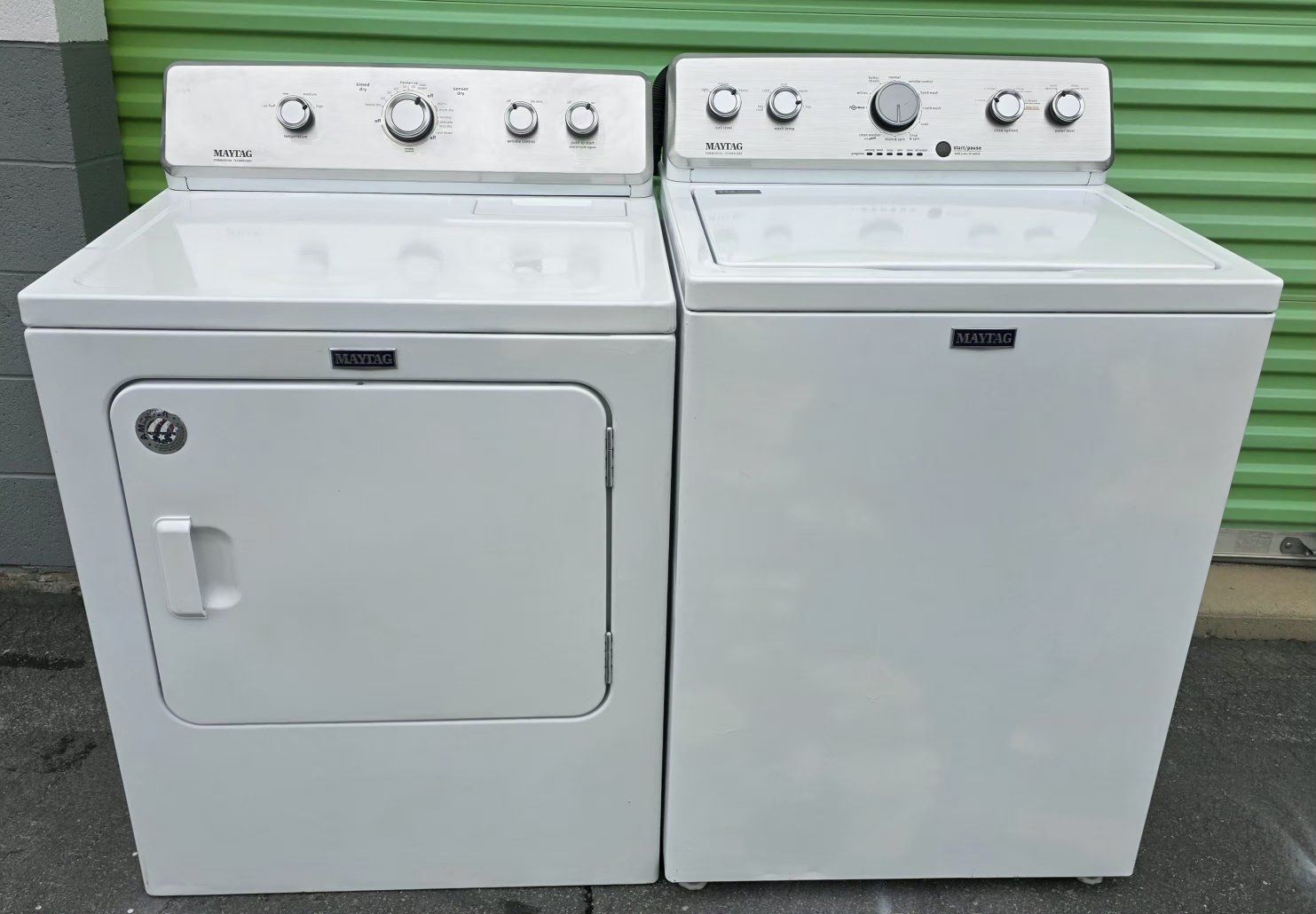 Beautiful Maytag washer and electric dryer set free curbside delivery available in the slc area