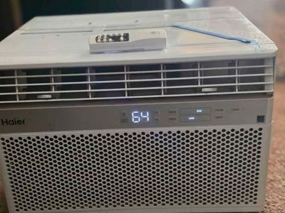 Haier QHM06LX1 6,000 BTU Window Air Conditioner w/ Remote - Cool, Dry, Fan Modes