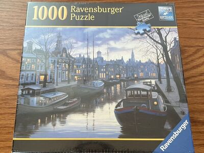 NEW Ravensburger Life On The Canal 1000 Puzzle