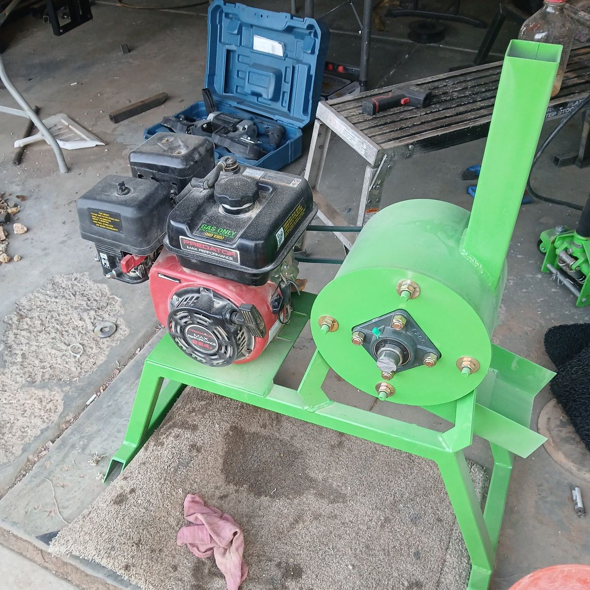 The "BALL-BUSTER" ORE MILL