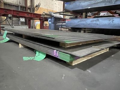 HOT DEAL! Surplus Steel Plate – 3/16" x 60" x 96" – $180.95 each