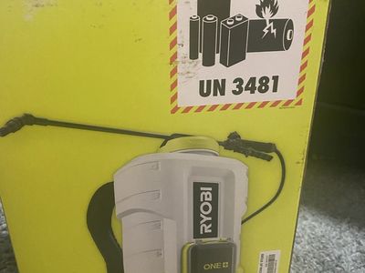 Ryobi 4 gallon backpack chemical sprayer