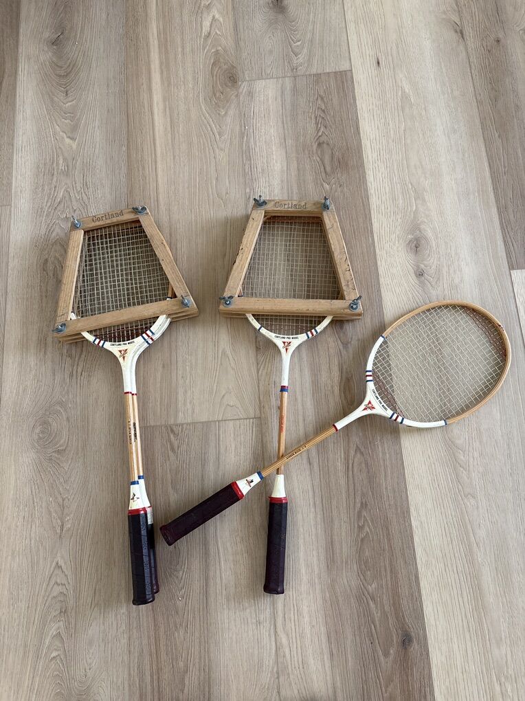 Vintage Badminton Rackets
