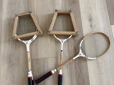 Vintage Badminton Rackets