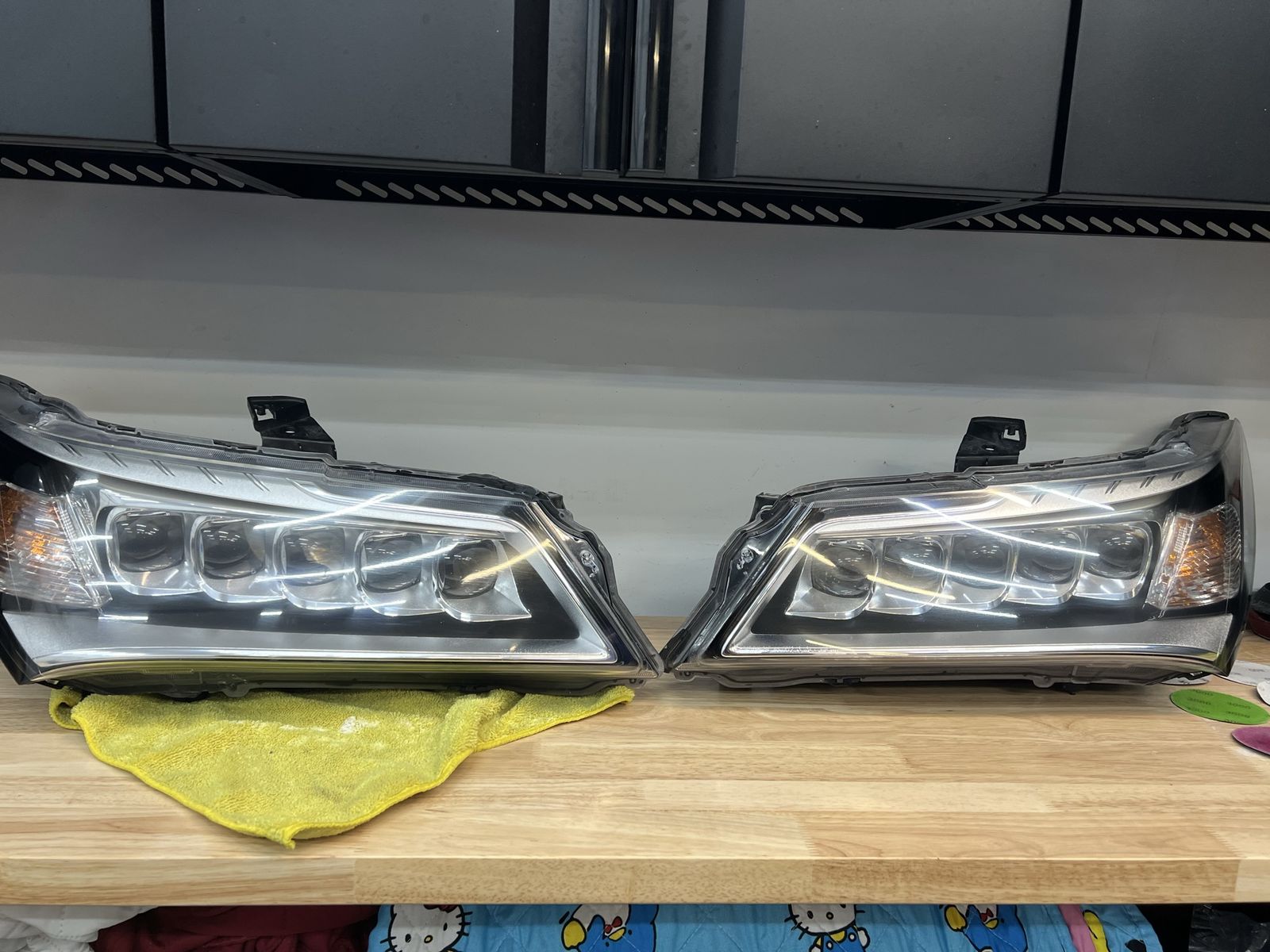 MDX headlights