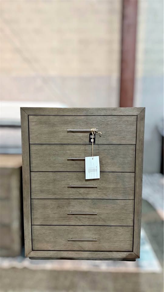 Solid Wood 5-Drawer Chest – $699