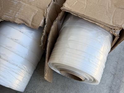 Huge sacks/Gusseted Plastic Poly Gaylord Box Liners, 4 Mil, 54"x44"x96", 25 Liners/Roll