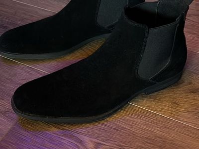 New Men’s Boots Aldo Black Suede 10.5