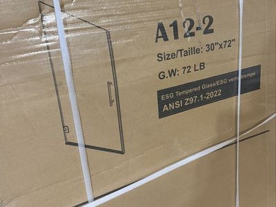 Brand new! 30x72 Shower Door
