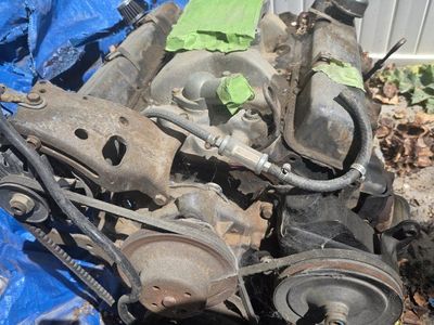 Used GM Chevy Small Block V8 Engine - Core for Rebuild/Parts - Appears to be a 350 or 305