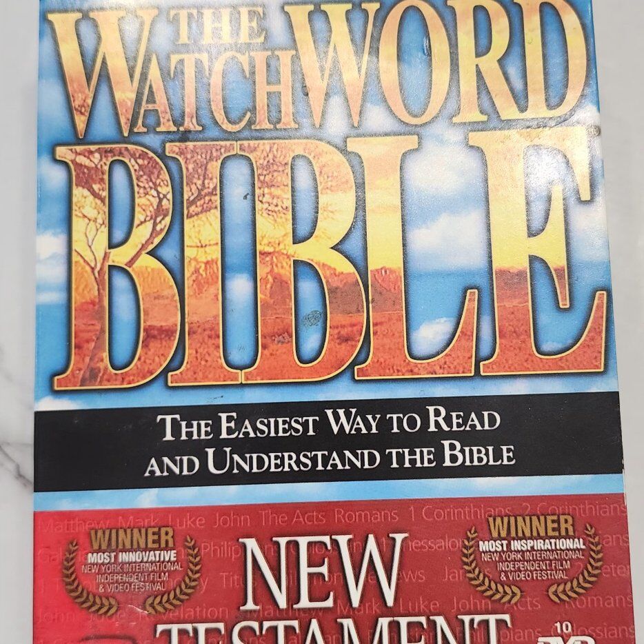New Testament Bible 10 disc DVD series like new