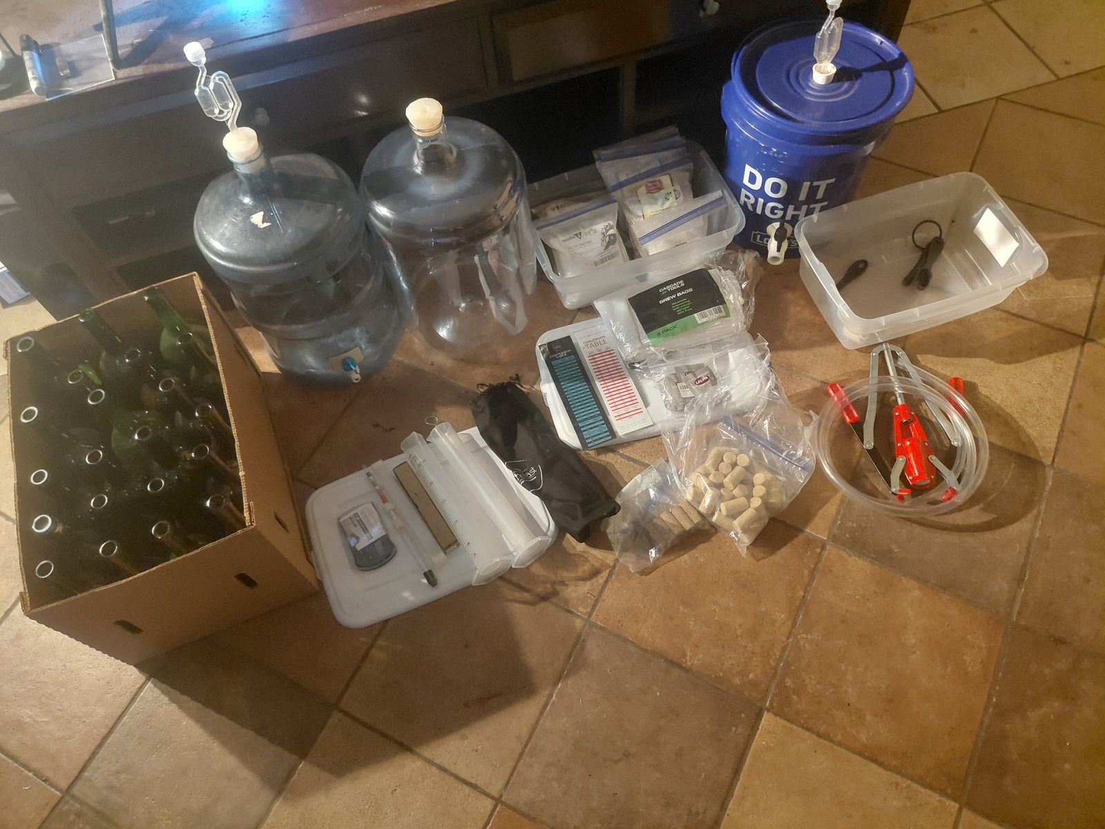 Brewing supplies
