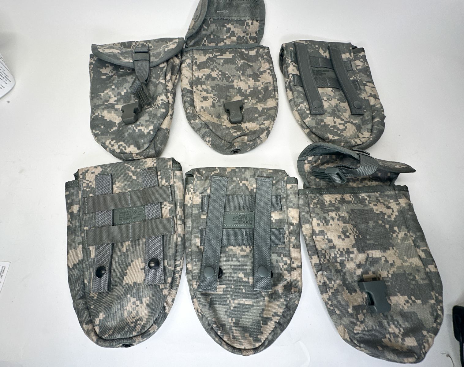 Entrenching Tool Cover Molle Camo USGI Tough