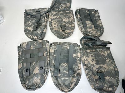 Entrenching Tool Cover Molle Camo USGI Tough