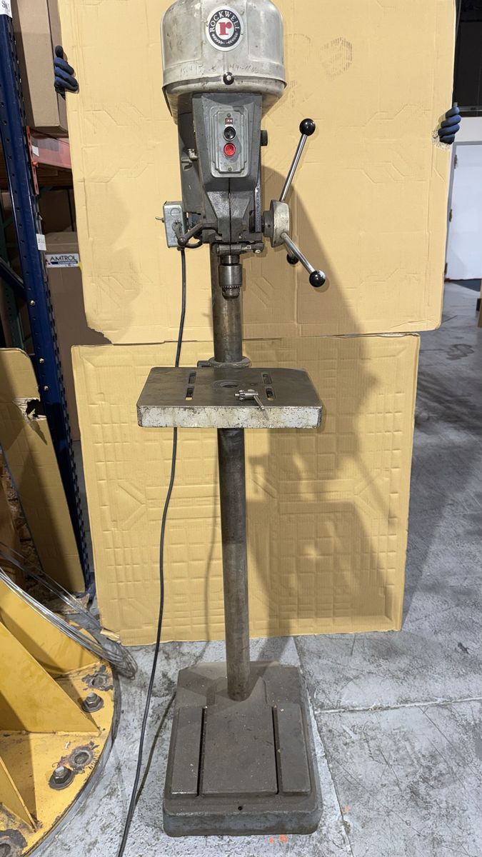 Delta Rockwell Floor Standing Drill Press Industrial Heavy Duty