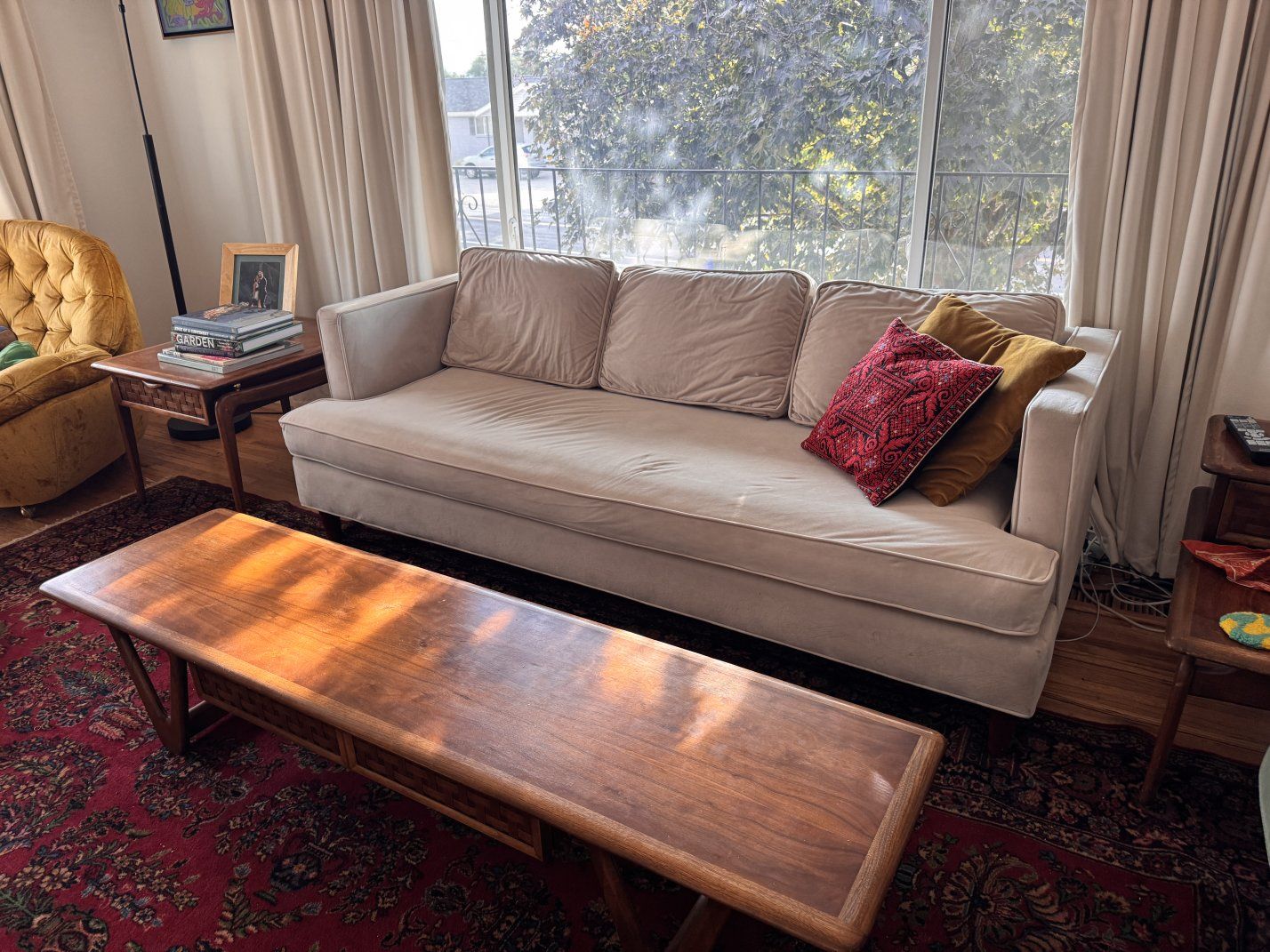 Mid century modern couch