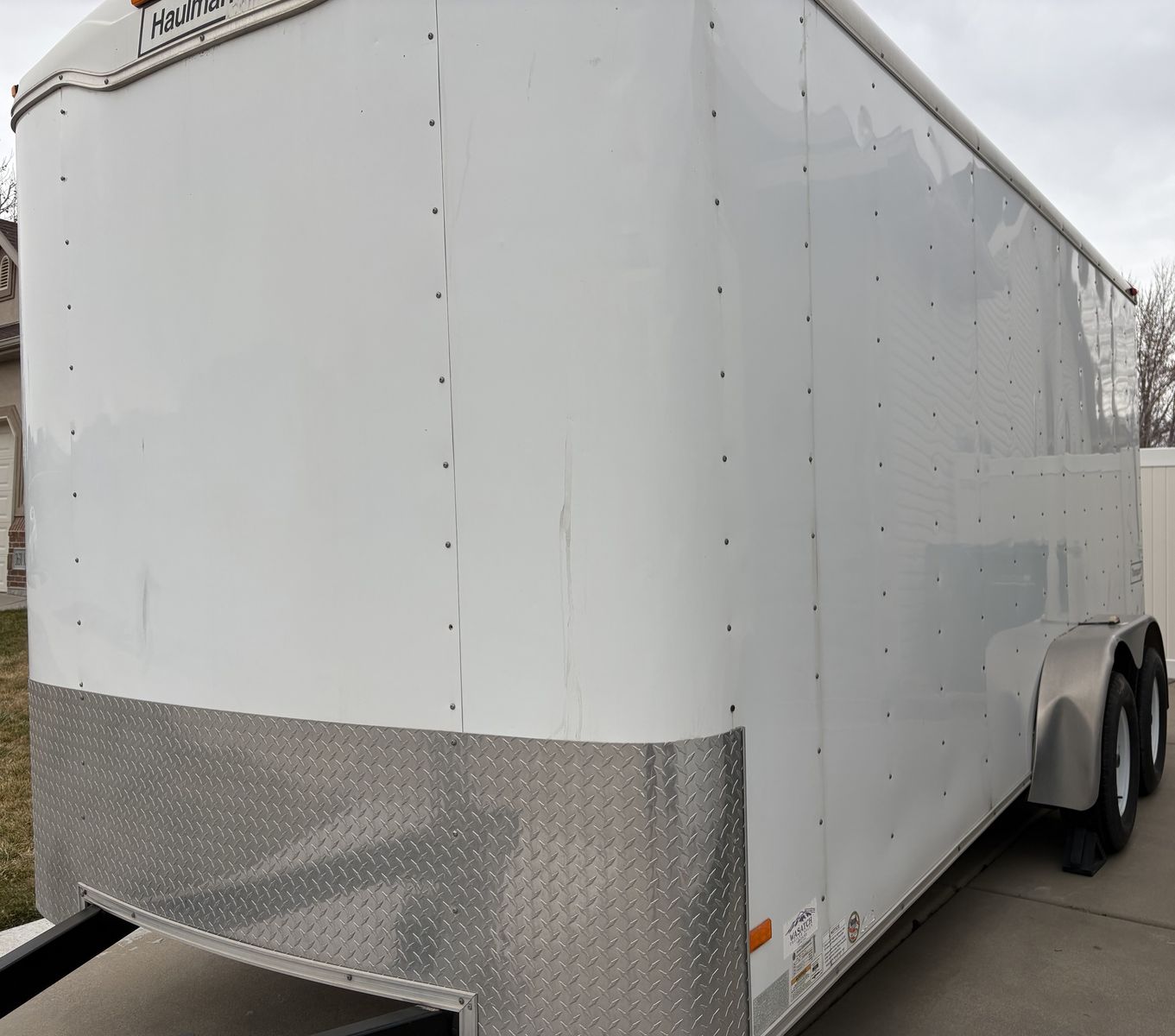 Haulmark 7x16 Enclosed Cargo UTV Trailer