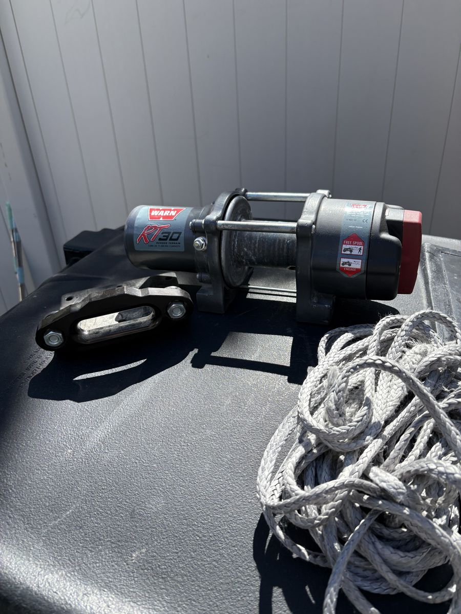 Warn winch for atv/utv