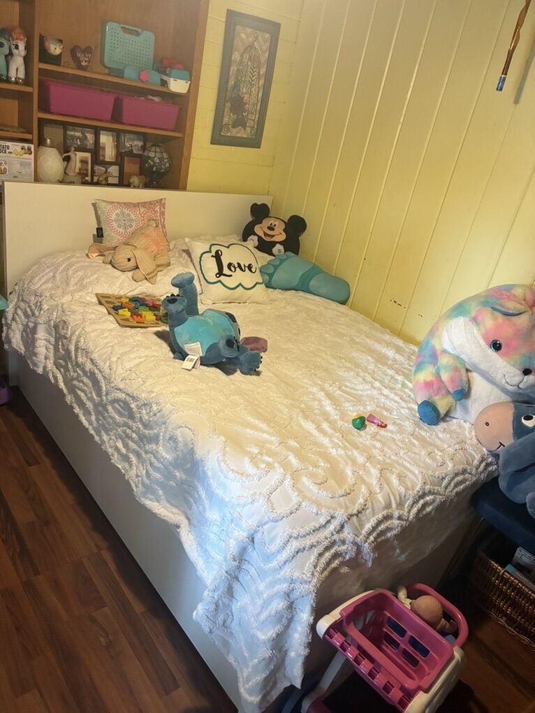 Ikea MALM Storage Bed