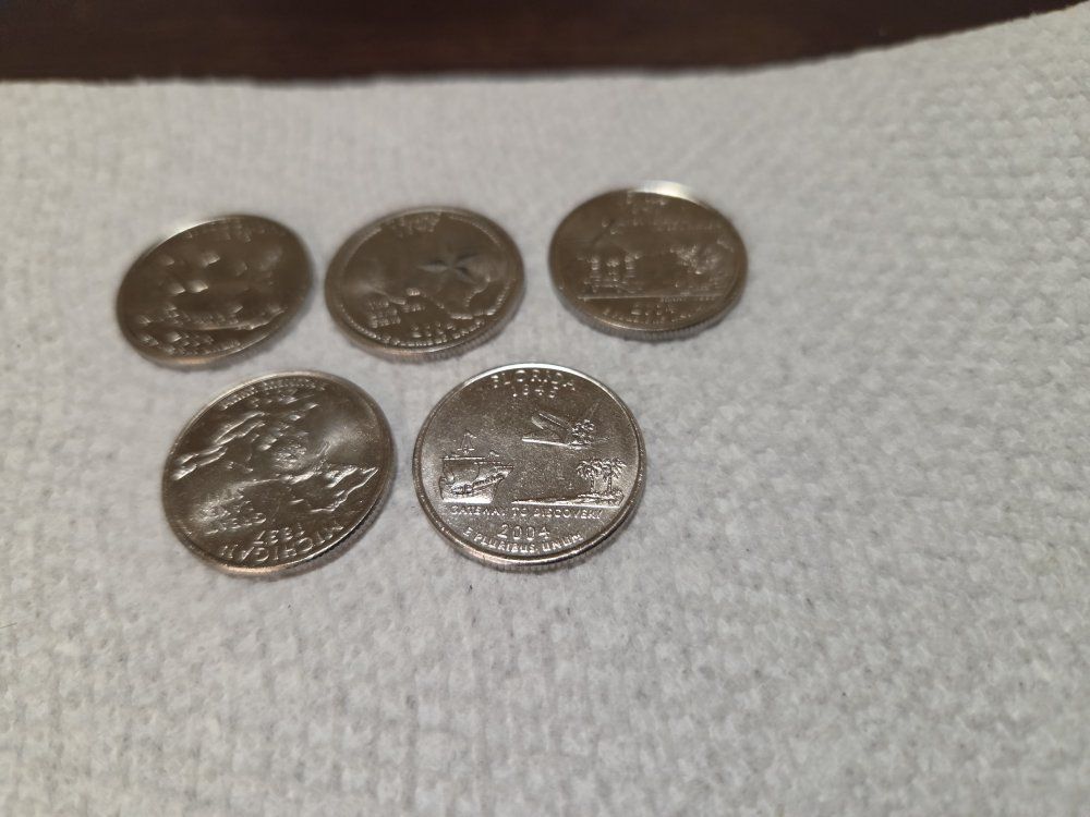 2004 platinum state quarters uncirclated